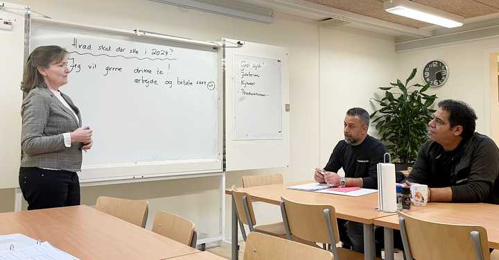 Bei Combitherm steht Dänischunterricht auf dem Plan 