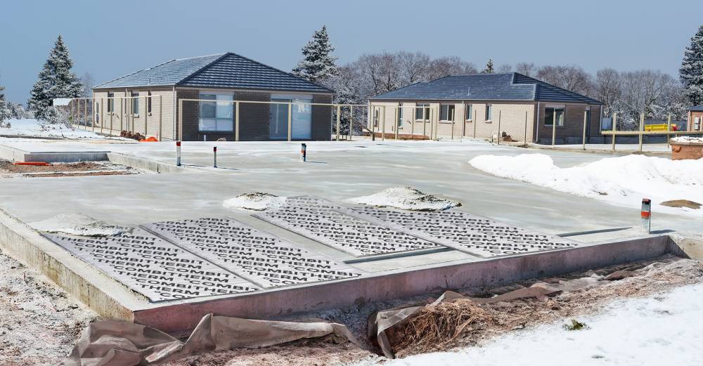 Schützen Sie die Winterkonstruktion mit Wintermatten von Combitherm